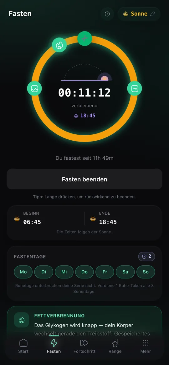 FastLane – Einblick in die App