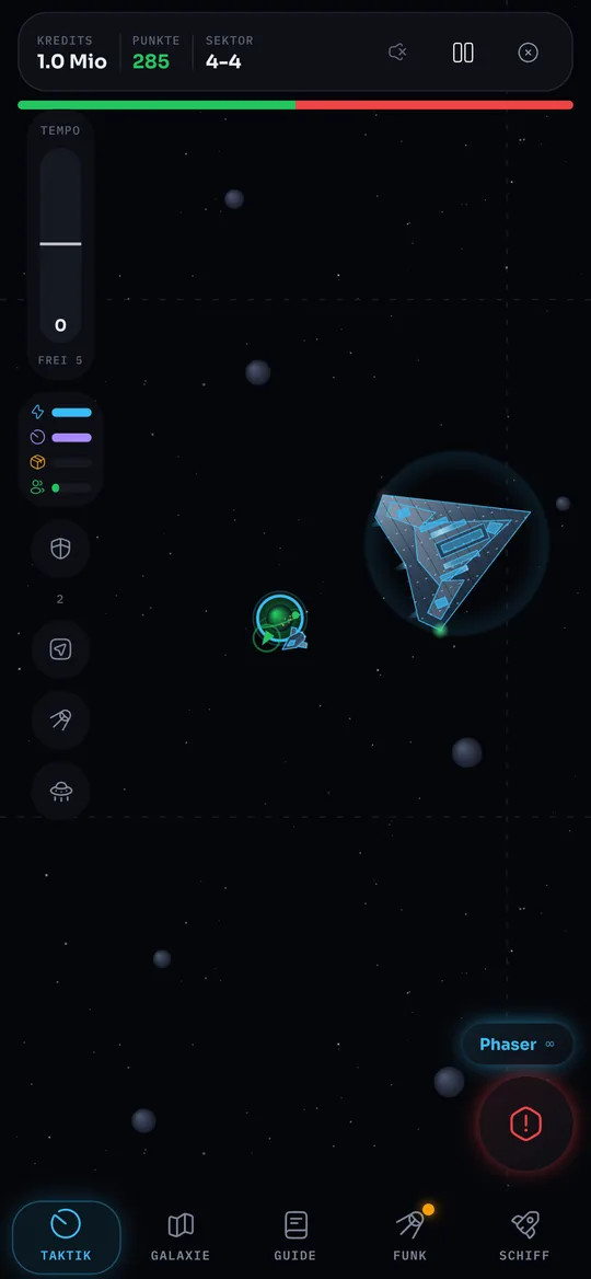 Starlane – Einblick in die App